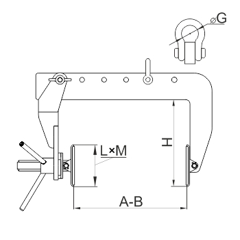 Захват для подъема сендвич-панелей ЗСТу