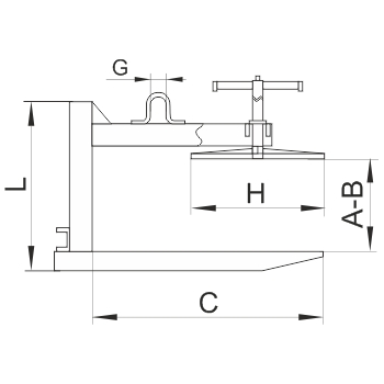 Захват для подъема кровельных панелей ЗСТк