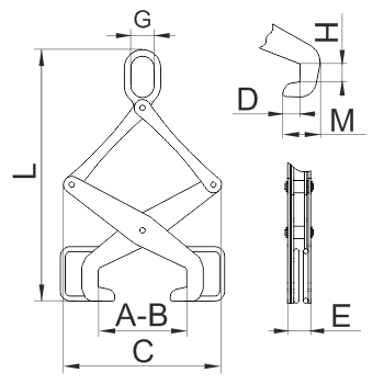 Захваты для сортового проката ЗСП