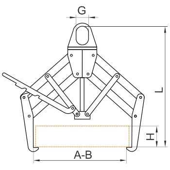 Захват для круглых деталей ЗКДв