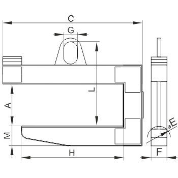 Захват для рулонов стали ЗРС1