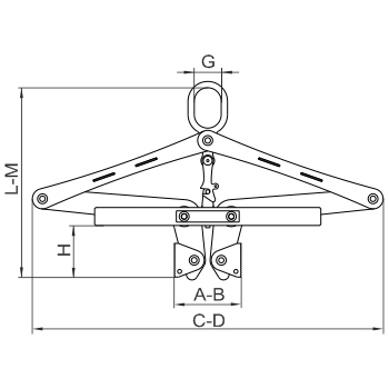 Захват для бухт проволоки ЗКО