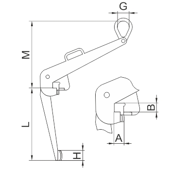 Захват для бочек ЗВБ