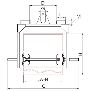 Захват для бочек ЗПБ