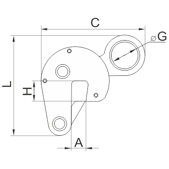 Захват для бочек ЗБС