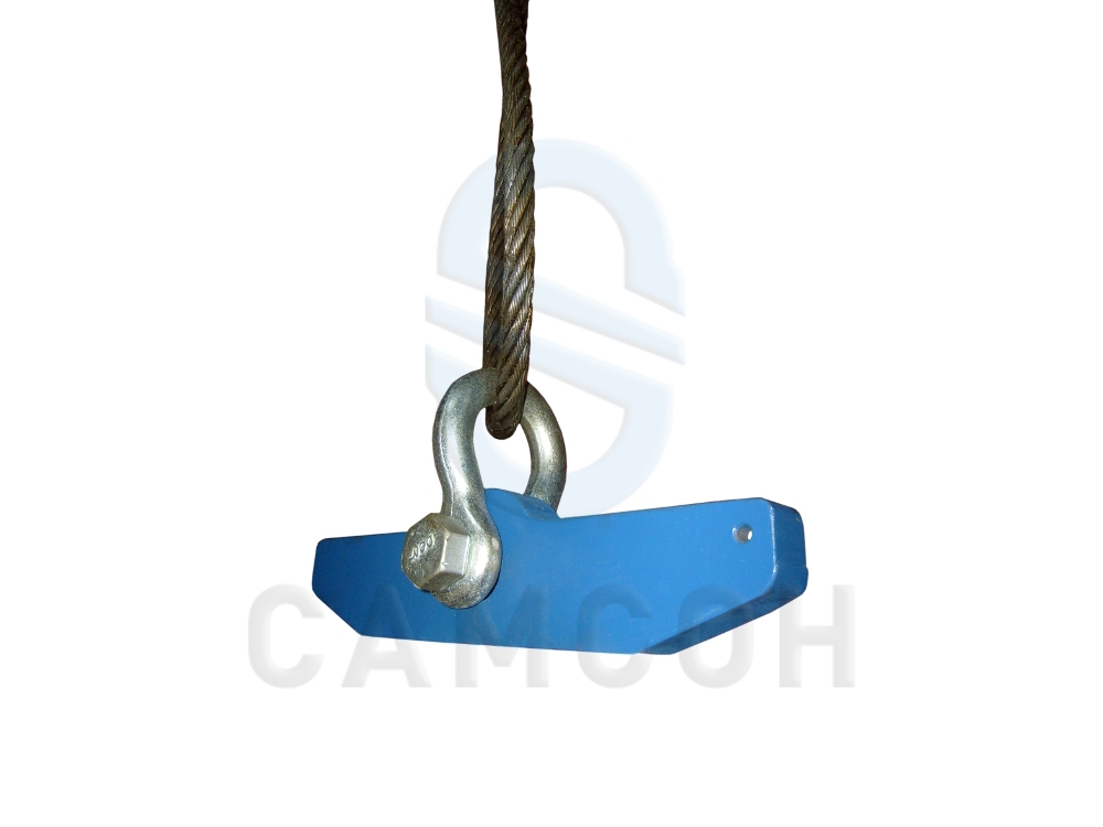 Захват для подъема барабанов с канатным стропом ЗБк