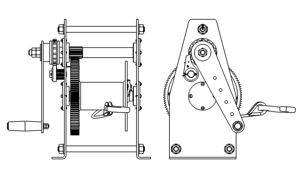 Лебедки серии ЛРо-3