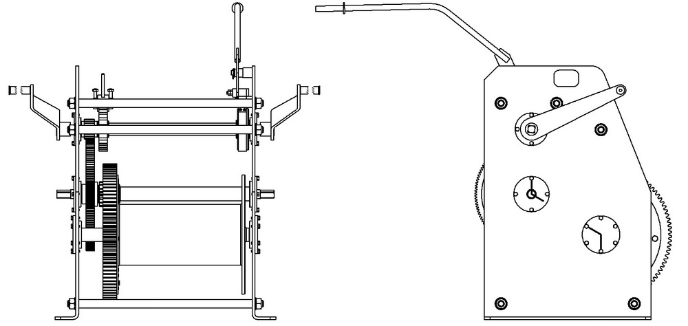 Лебедки серии ТЛ