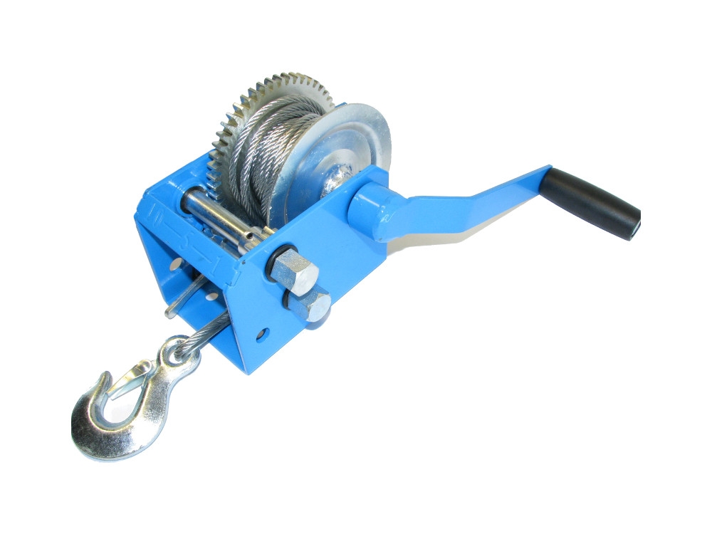 Лебедки ручные барабанные серии HW
