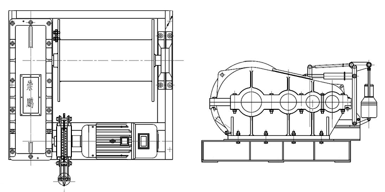 Лебедки электрические серии JK