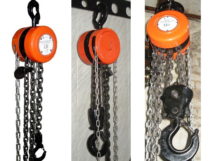 Тали ручные шестеренные серии ТРШСК