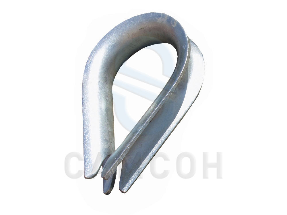 Коуш стальной оцинкованный DIN 6899