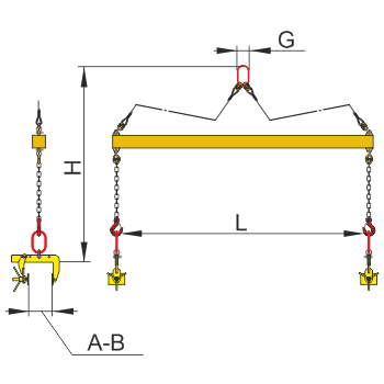 КГП для подъема сэндвич панелей