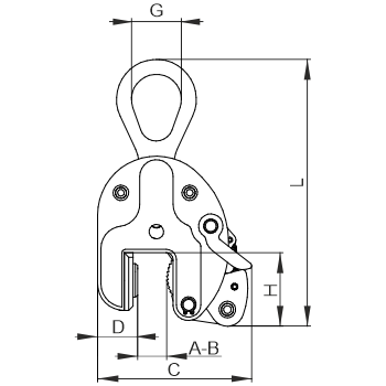 Захват для подъема листа ЗВЛо