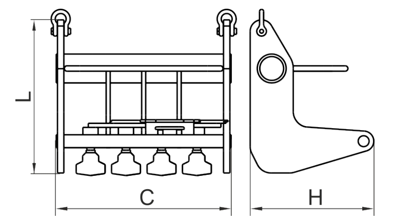 Захват для рельс 5ЗР