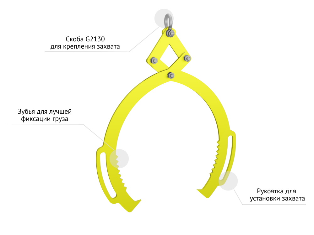 Захват для леса ЗДБ