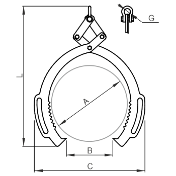Захват для леса ЗДБ