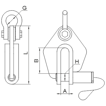 Захват для шпунта Ларсена ЗШЛ