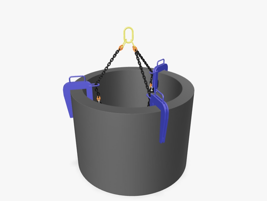 Захват для бетонных колец ЗБКо