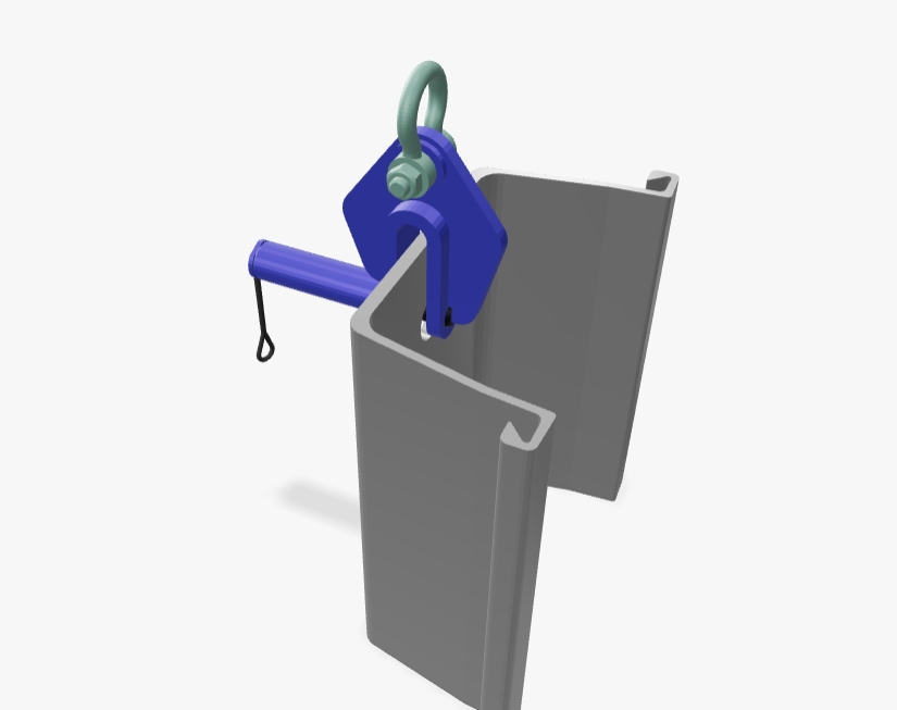 Захват для шпунта Ларсена ЗШЛ