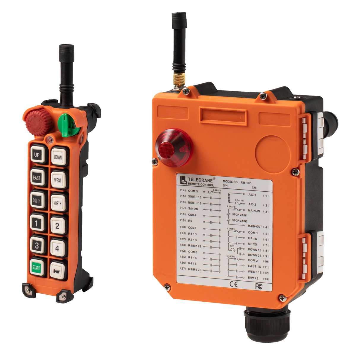 Комплекты радиоуправления Telecrane F(A)25
