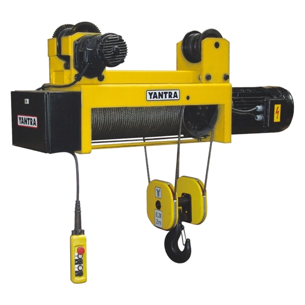 Таль электрическая канатная передвижная Yantra MPM516V8 2x1 N20, 3,2 т