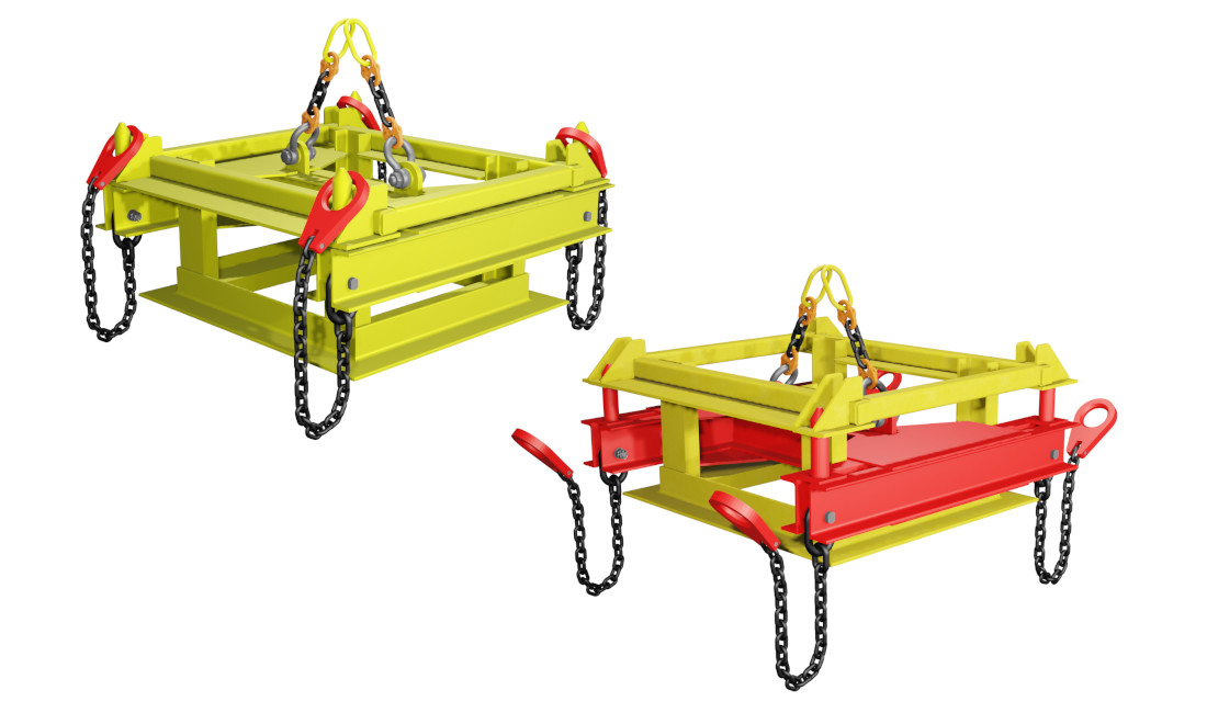 Траверсы для биг-бэгов с автоматической расстроповкой